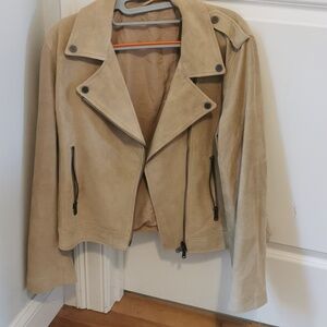 BC suede jacket L
